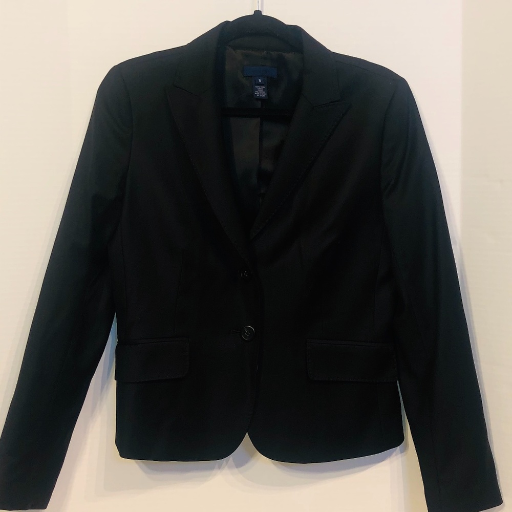 J.Crew Blazer in Black Wool